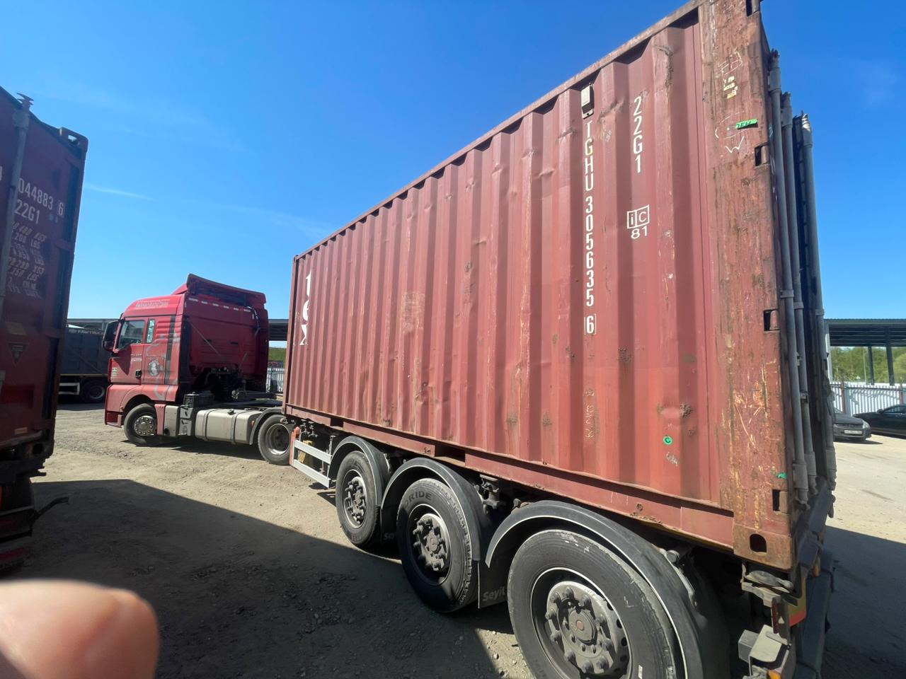 Морской контейнер TGHU3056356