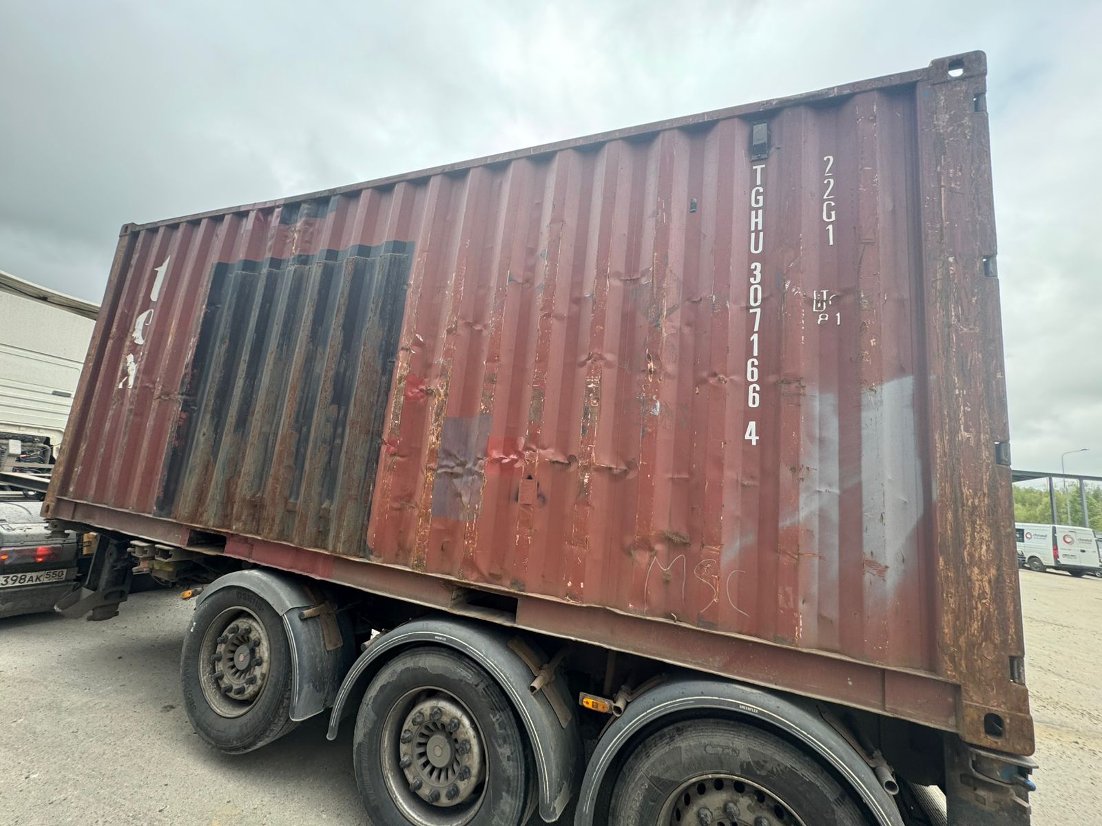 Морской контейнер TGHU3071664