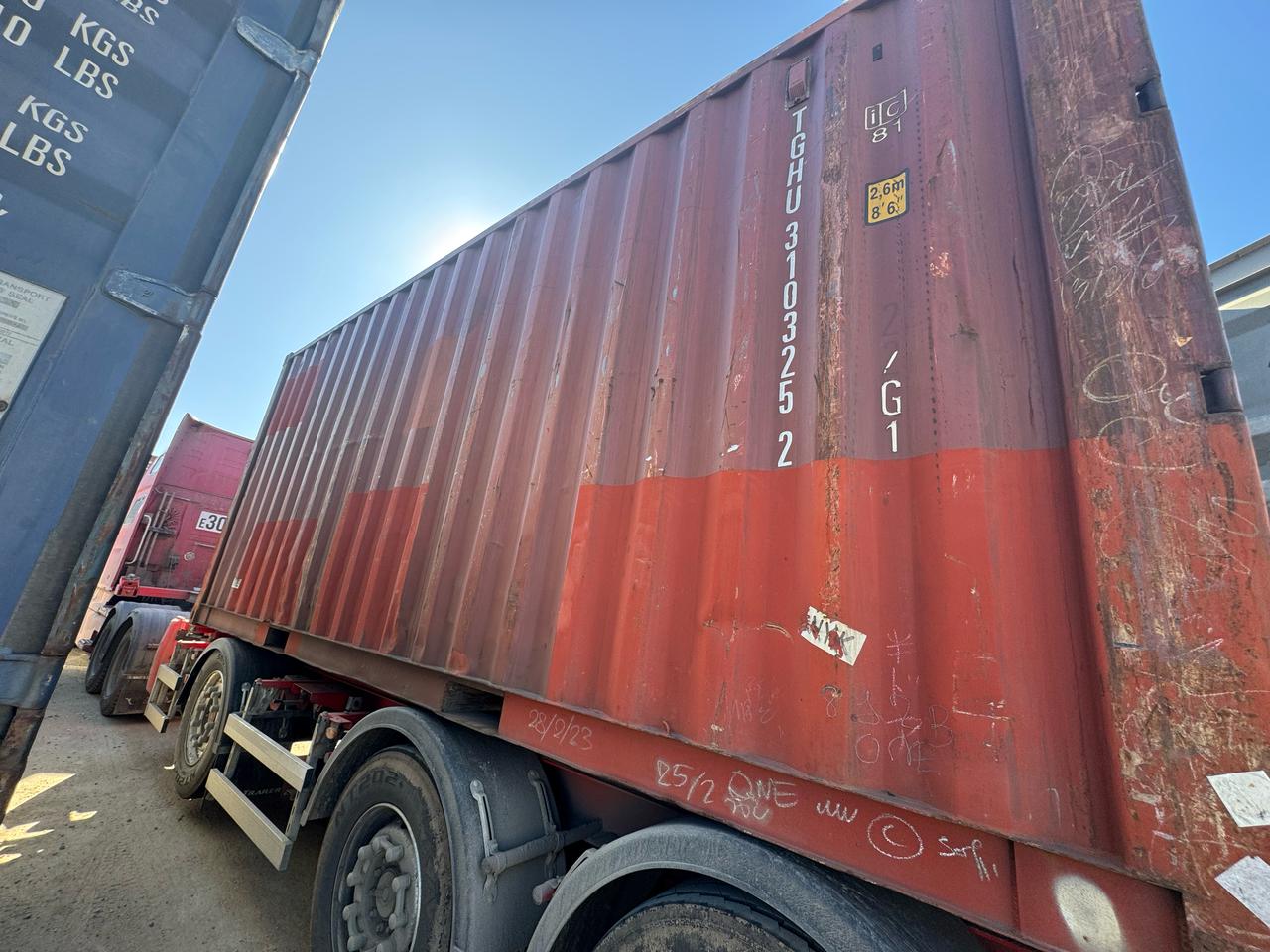 Морской контейнер TGHU3103252