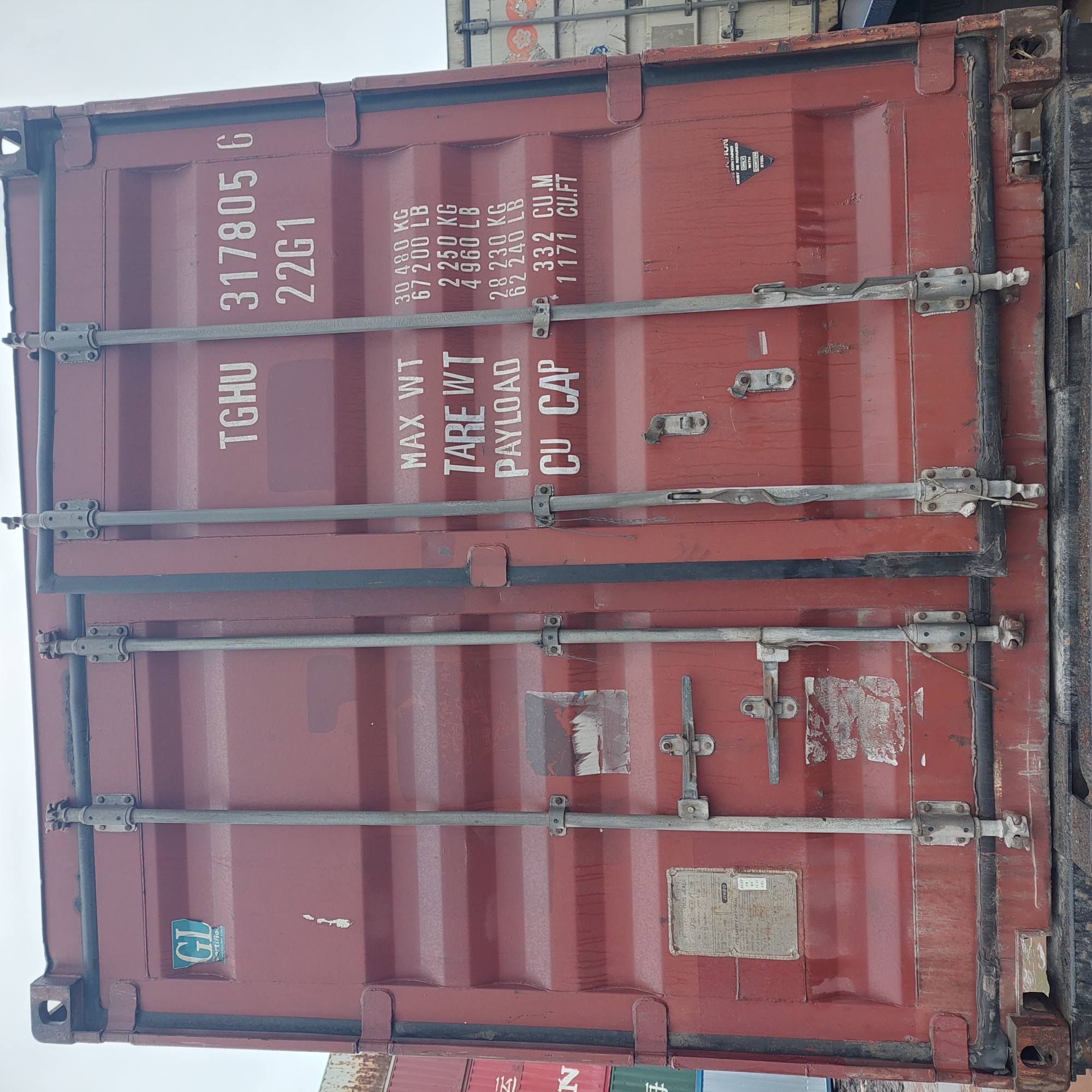 Морской контейнер TGHU3178056