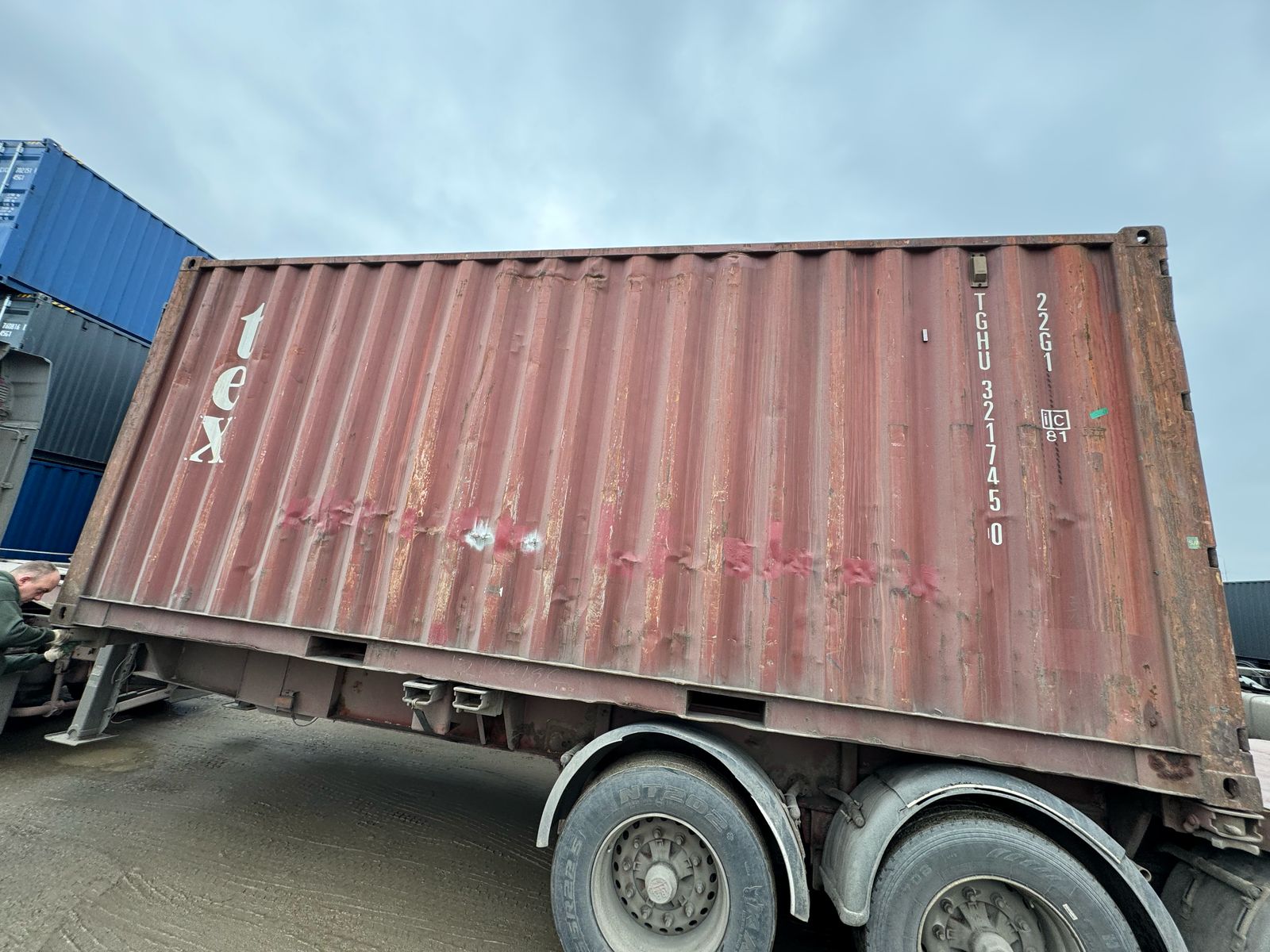 Морской контейнер TGHU3217450