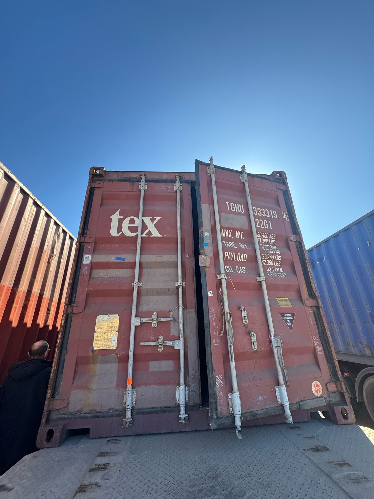 Морской контейнер TGHU3333194