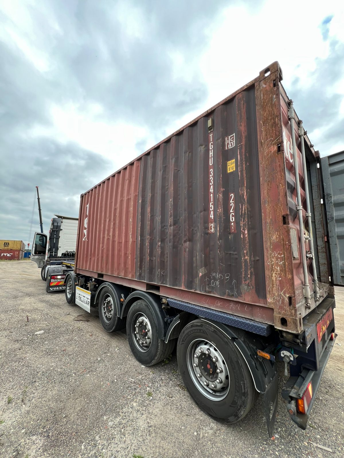 Морской контейнер TGHU3341543