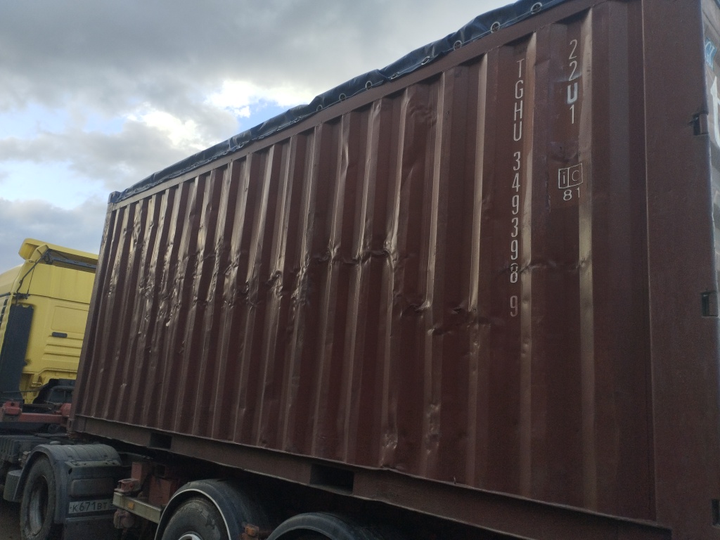 Морской контейнер TGHU3493989