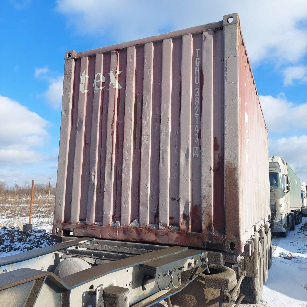 Морской контейнер TGHU3821434