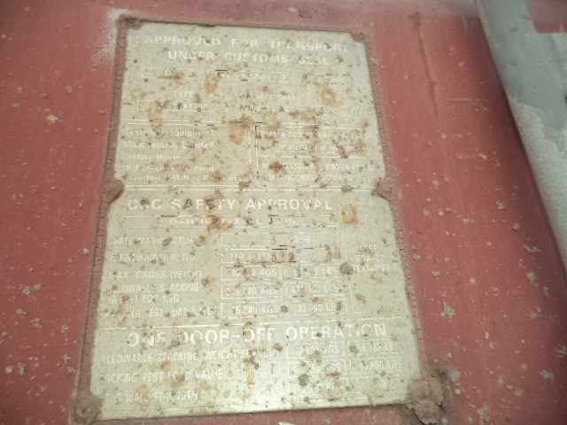 Морской контейнер TGHU3823720