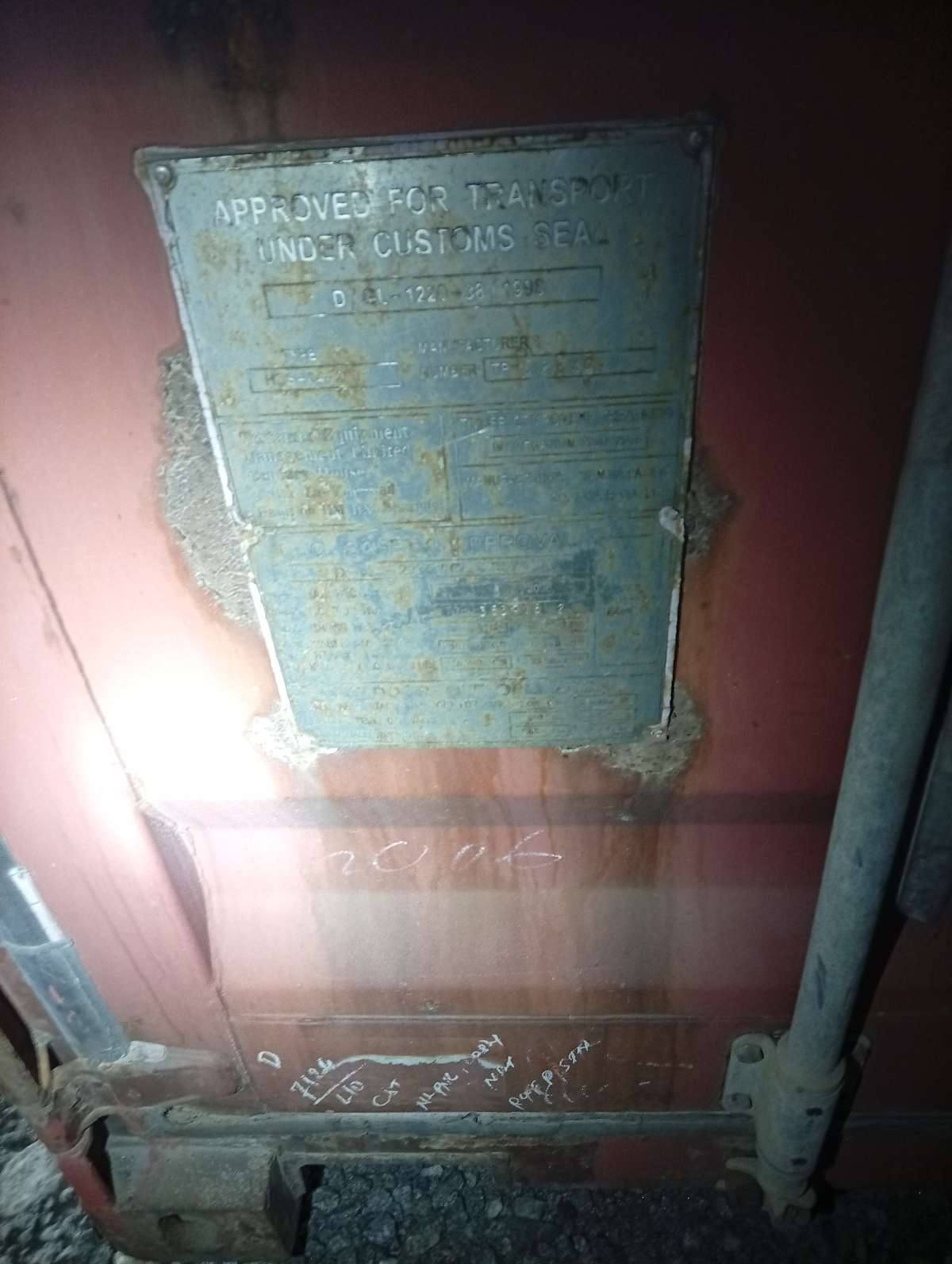Морской контейнер TGHU3839182