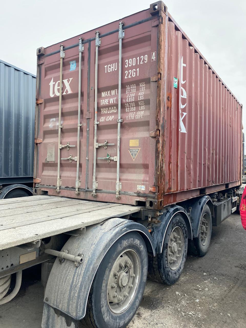 Морской контейнер TGHU3901294