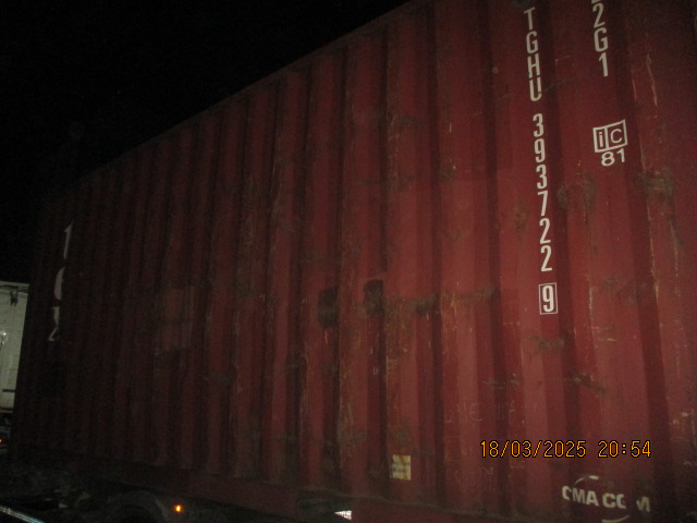 Морской контейнер TGHU3937229