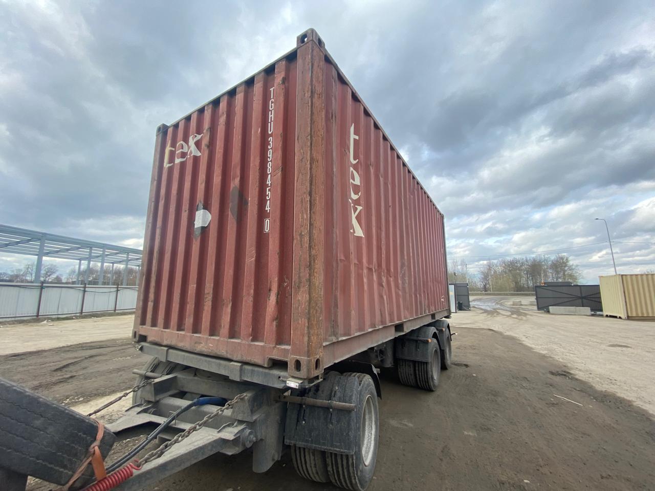 Морской контейнер TGHU3984540