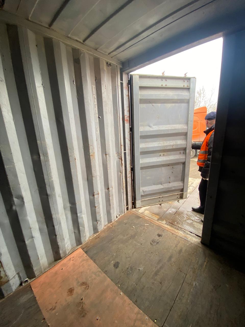 Морской контейнер TGHU3986901