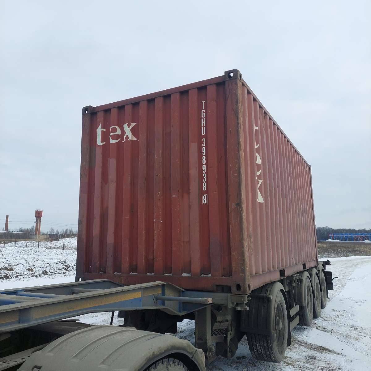 Морской контейнер TGHU3989388