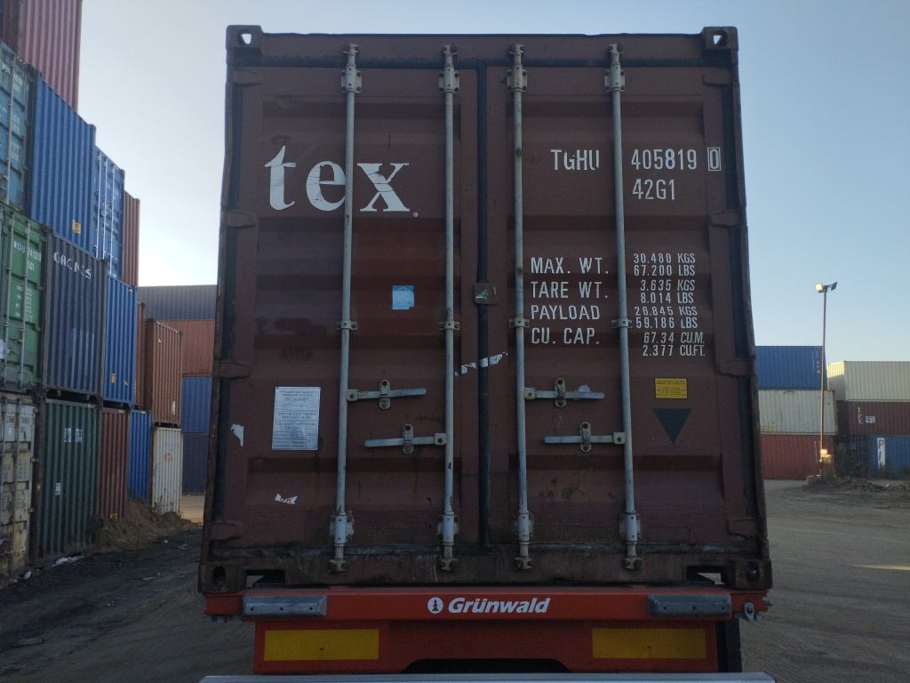 Морской контейнер TGHU4058190