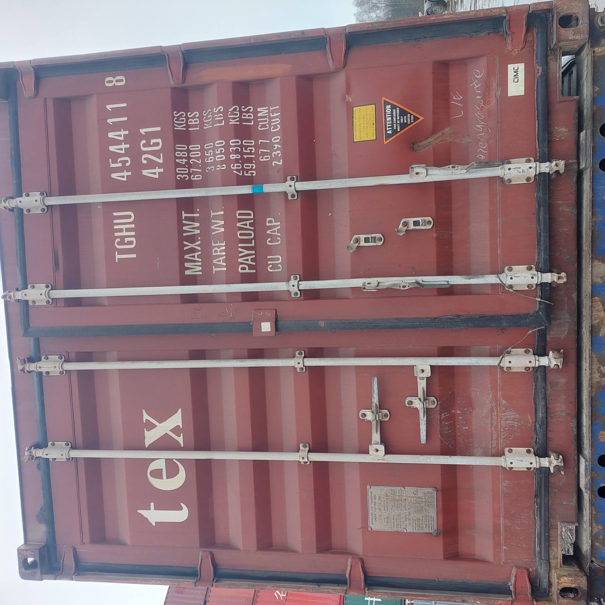 Морской контейнер TGHU4544118