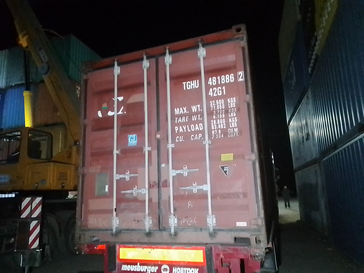 Морской контейнер TGHU4818862