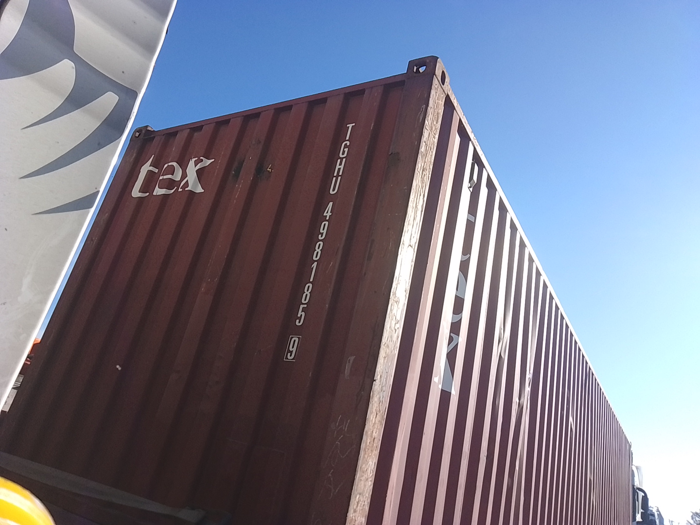 Морской контейнер TGHU4981859