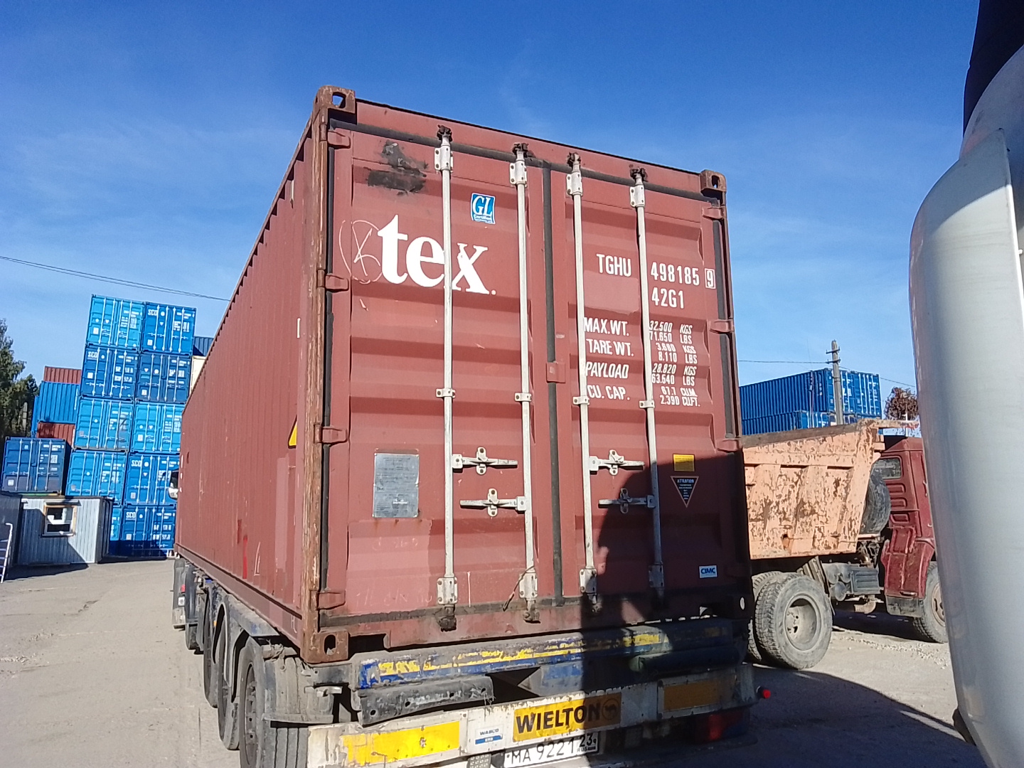 Морской контейнер TGHU4981859