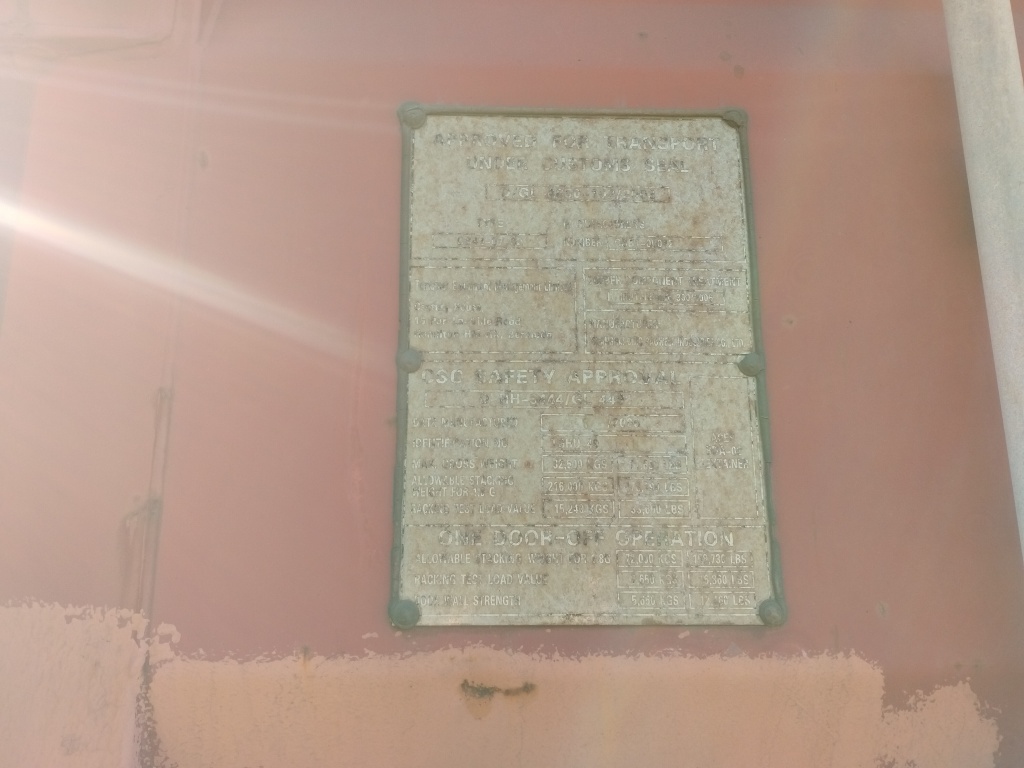 Морской контейнер TGHU4981864