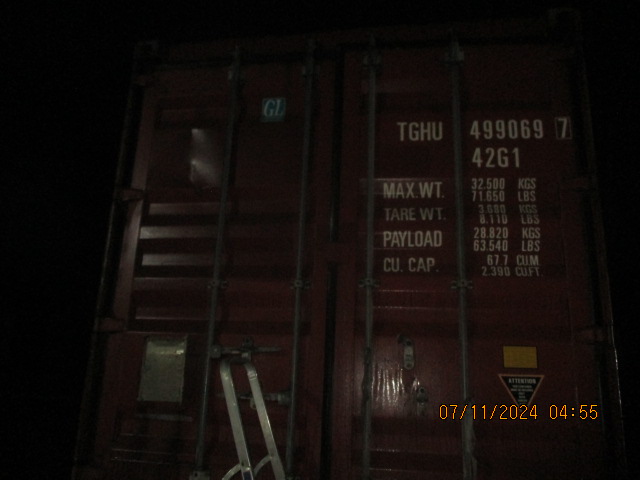 Морской контейнер TGHU4990697