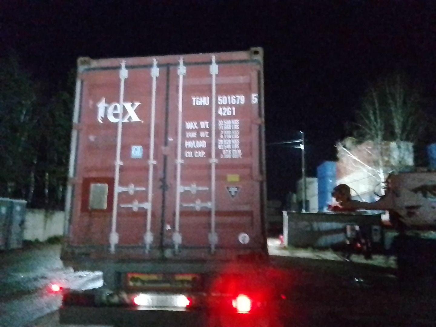 Морской контейнер TGHU5016795