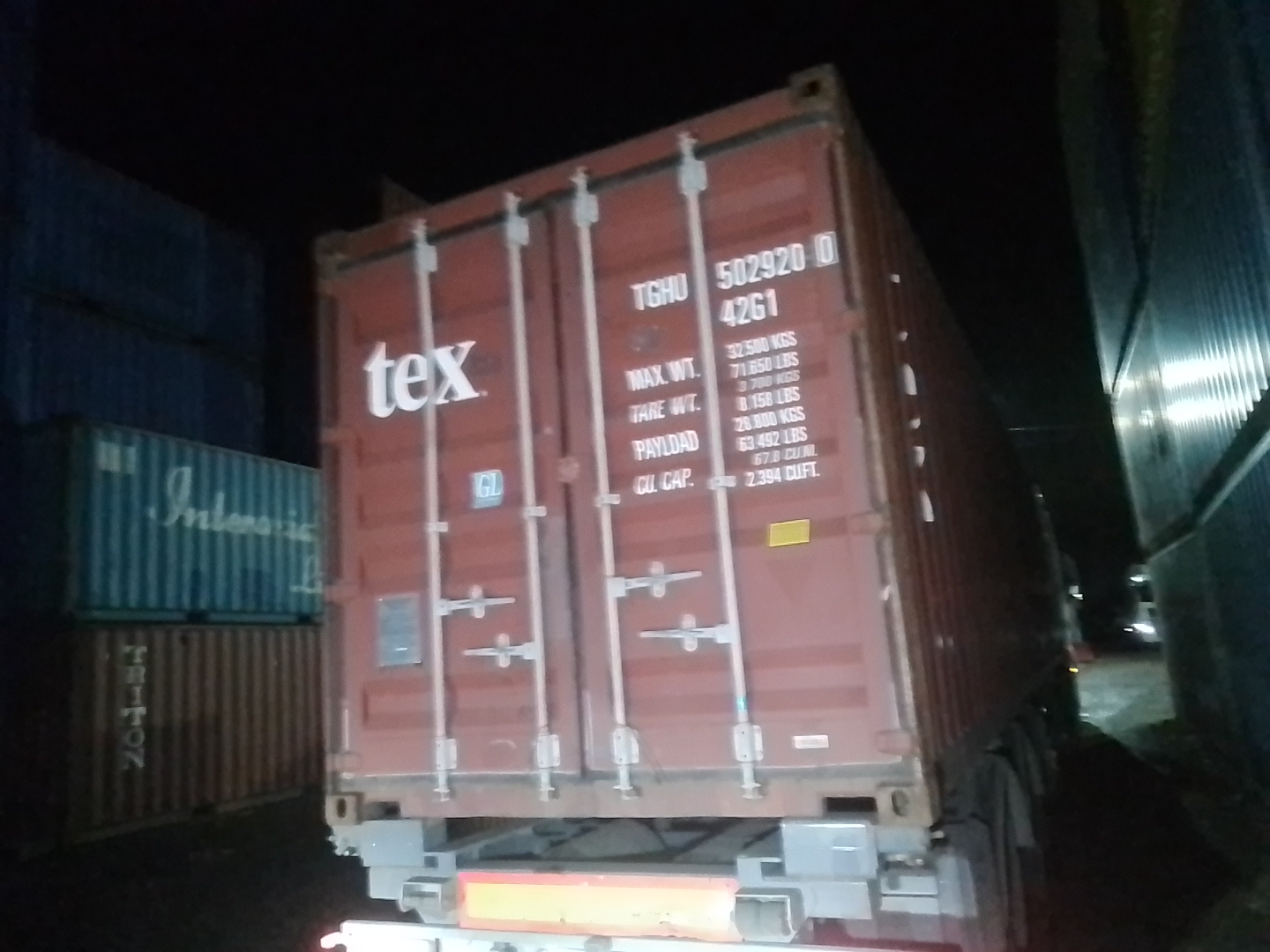 Морской контейнер TGHU5029200