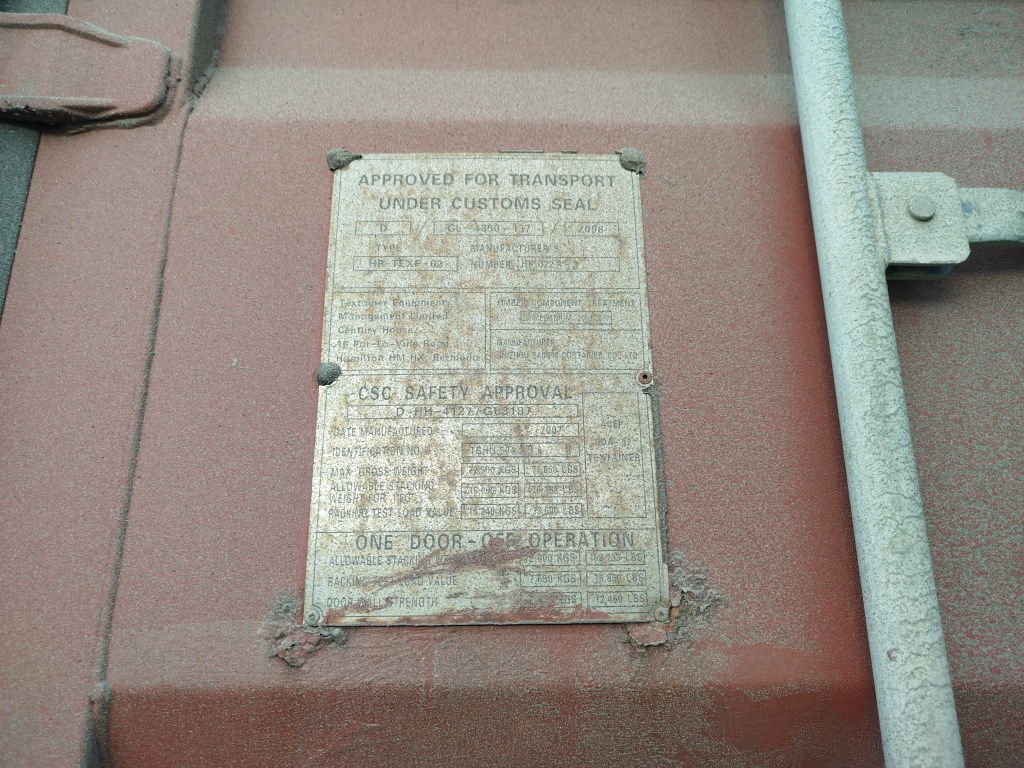 Морской контейнер TGHU5041340