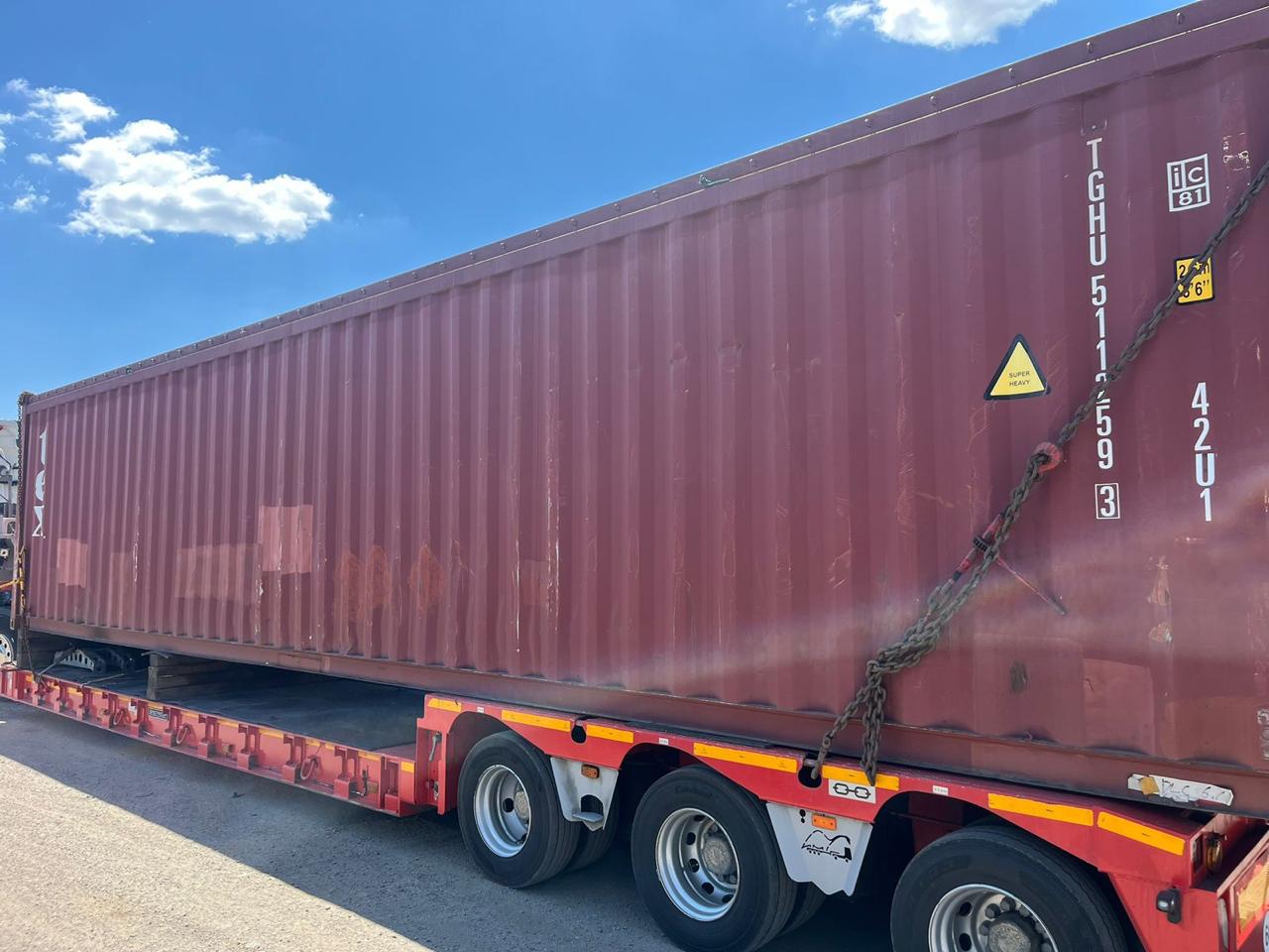 Морской контейнер TGHU5112593