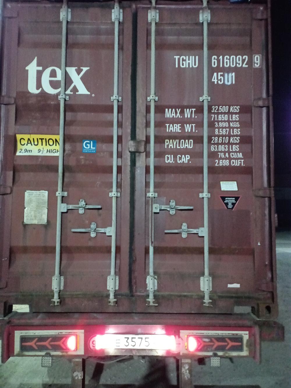 Морской контейнер TGHU6160929