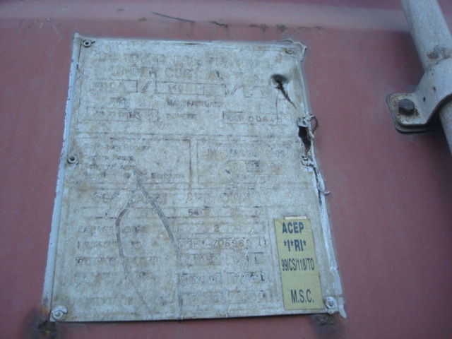 Морской контейнер TGHU7069691