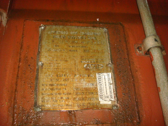 Морской контейнер TGHU7476640