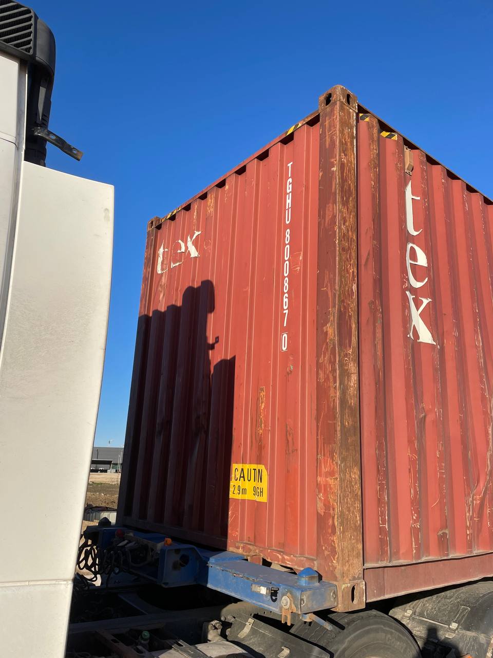 Морской контейнер TGHU8008670