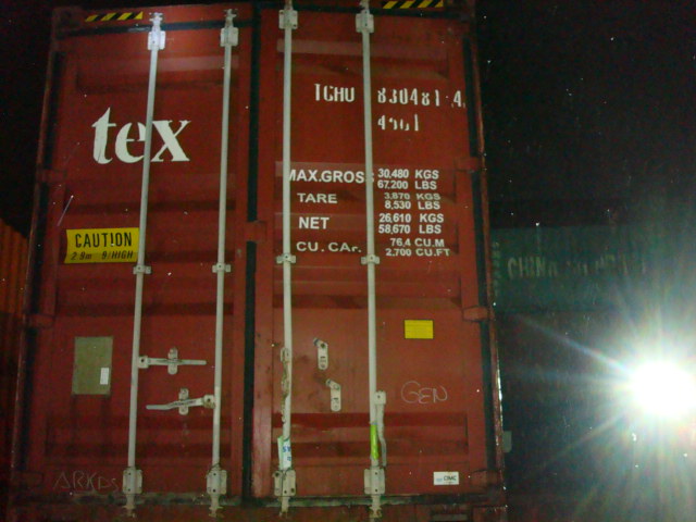 Морской контейнер TGHU8304814