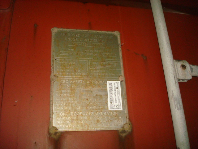 Морской контейнер TGHU8304814