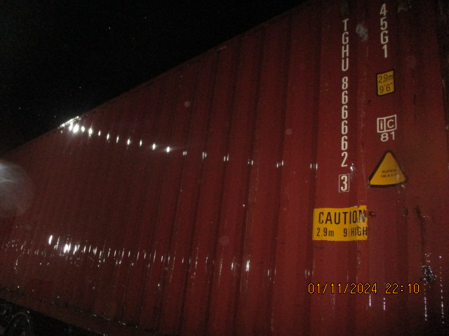 Морской контейнер TGHU8666623