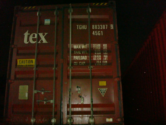 Морской контейнер TGHU8833079