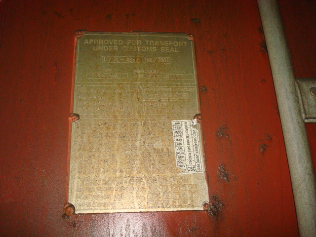 Морской контейнер TGHU8833079