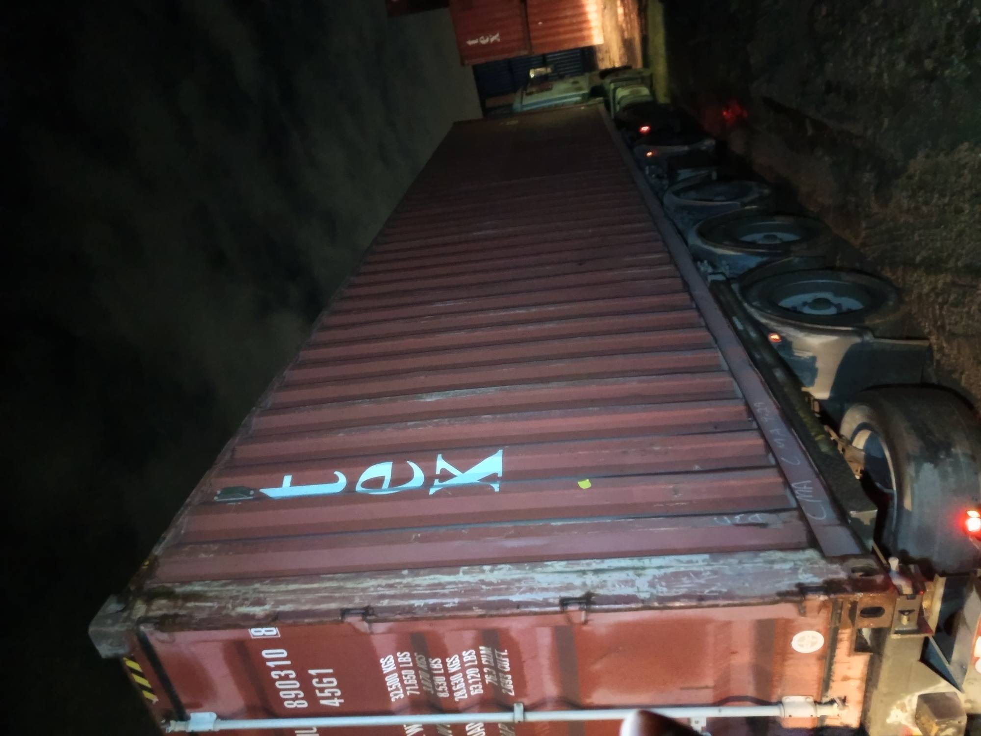 Морской контейнер TGHU8903108