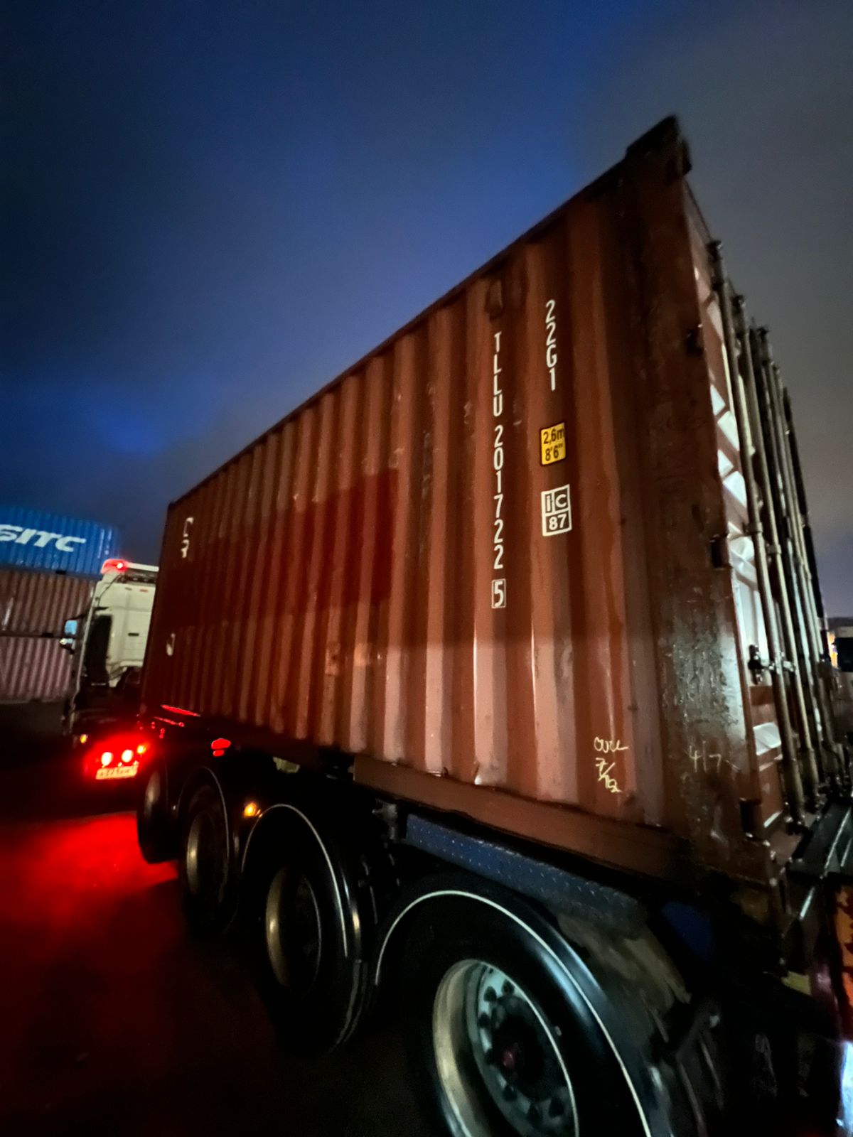 Морской контейнер TLLU2017225