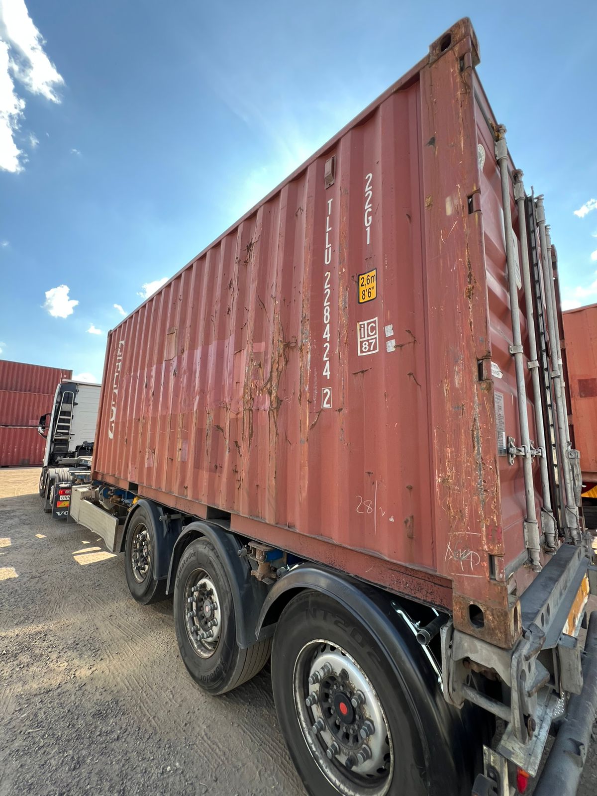 Морской контейнер TLLU2284242