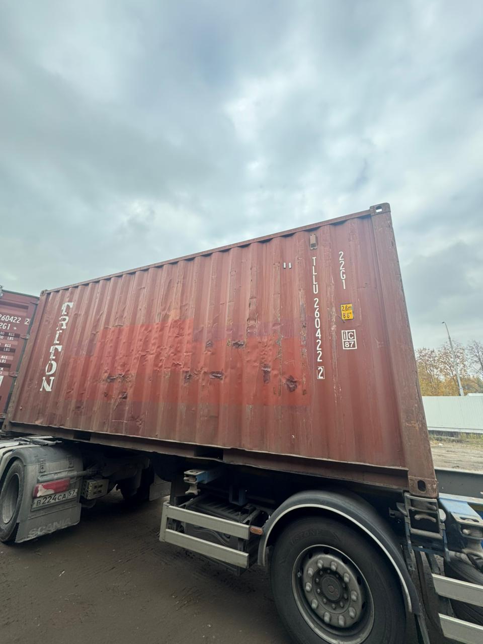 Морской контейнер TLLU2604222