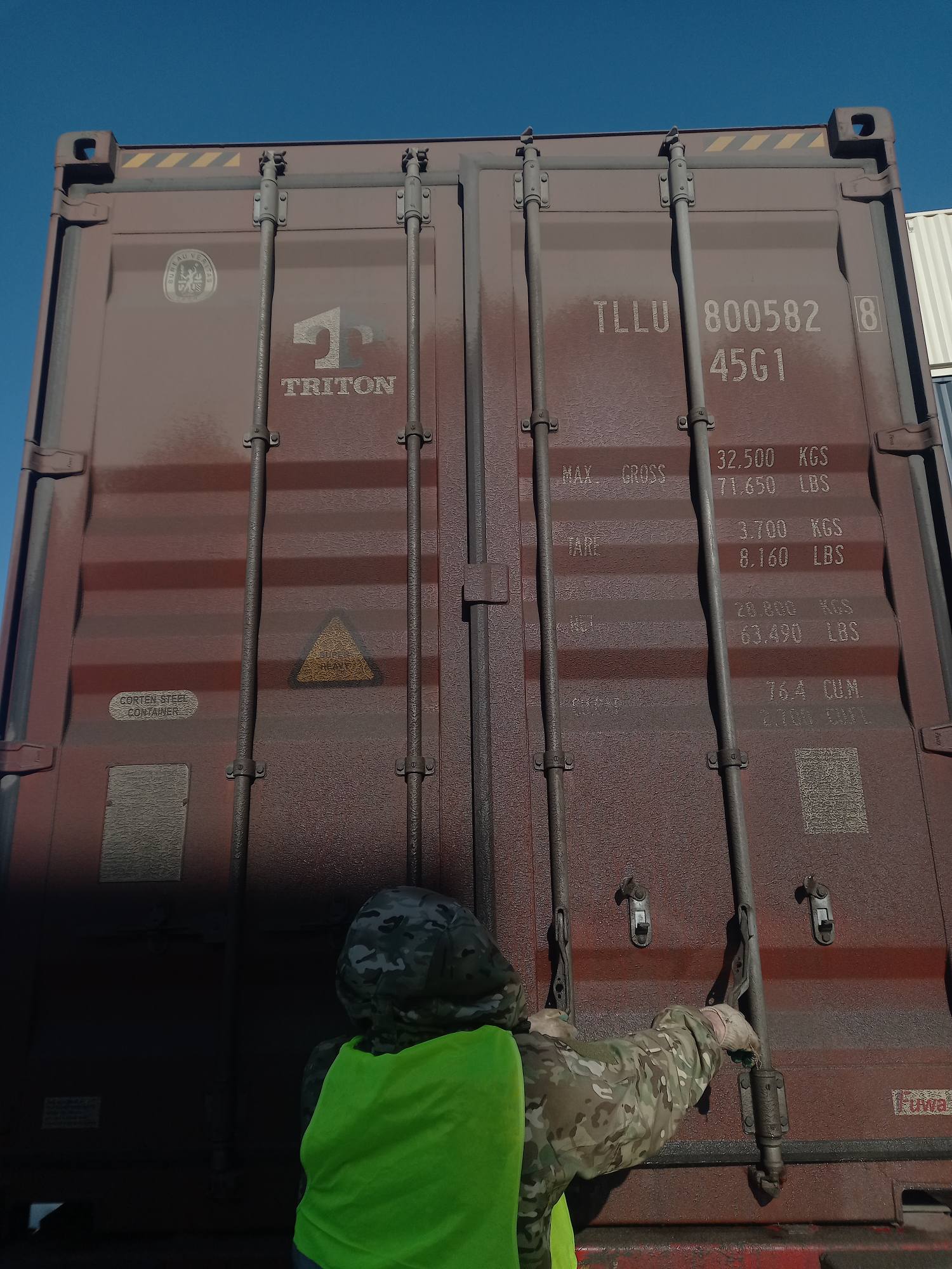 Морской контейнер TLLU8005828