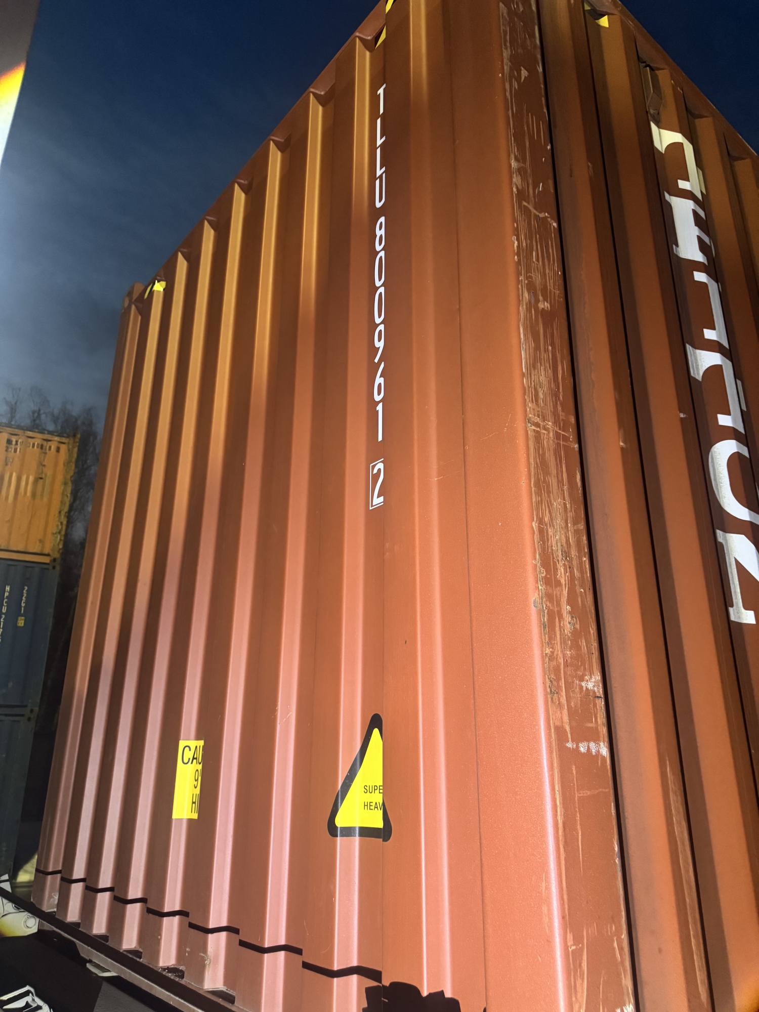 Морской контейнер TLLU8009612