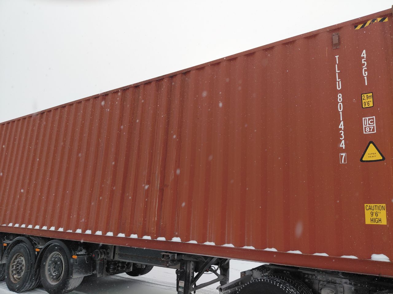 Морской контейнер TLLU8014347