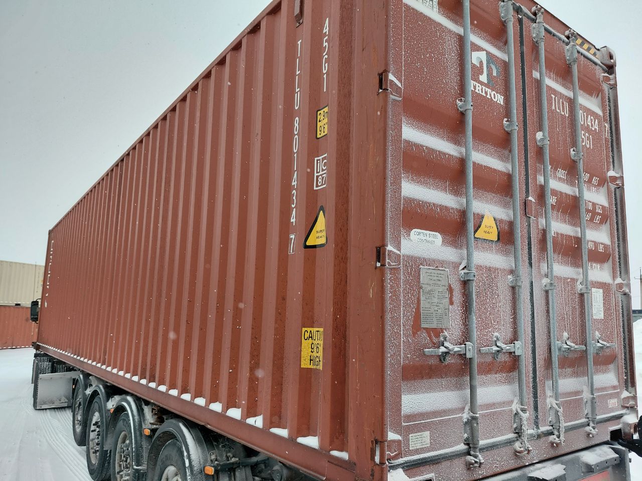 Морской контейнер TLLU8014347