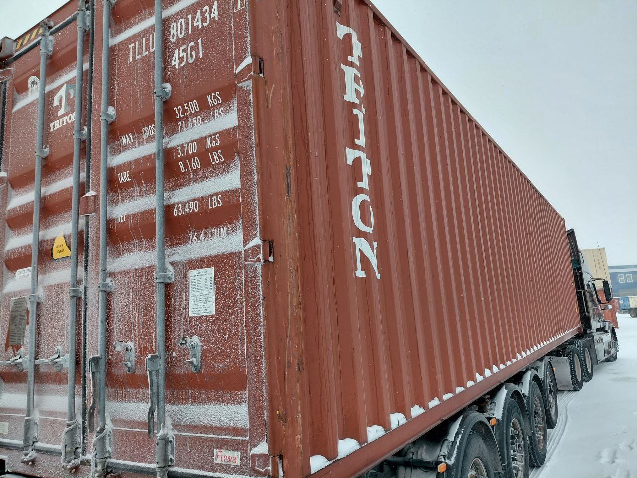 Морской контейнер TLLU8014347