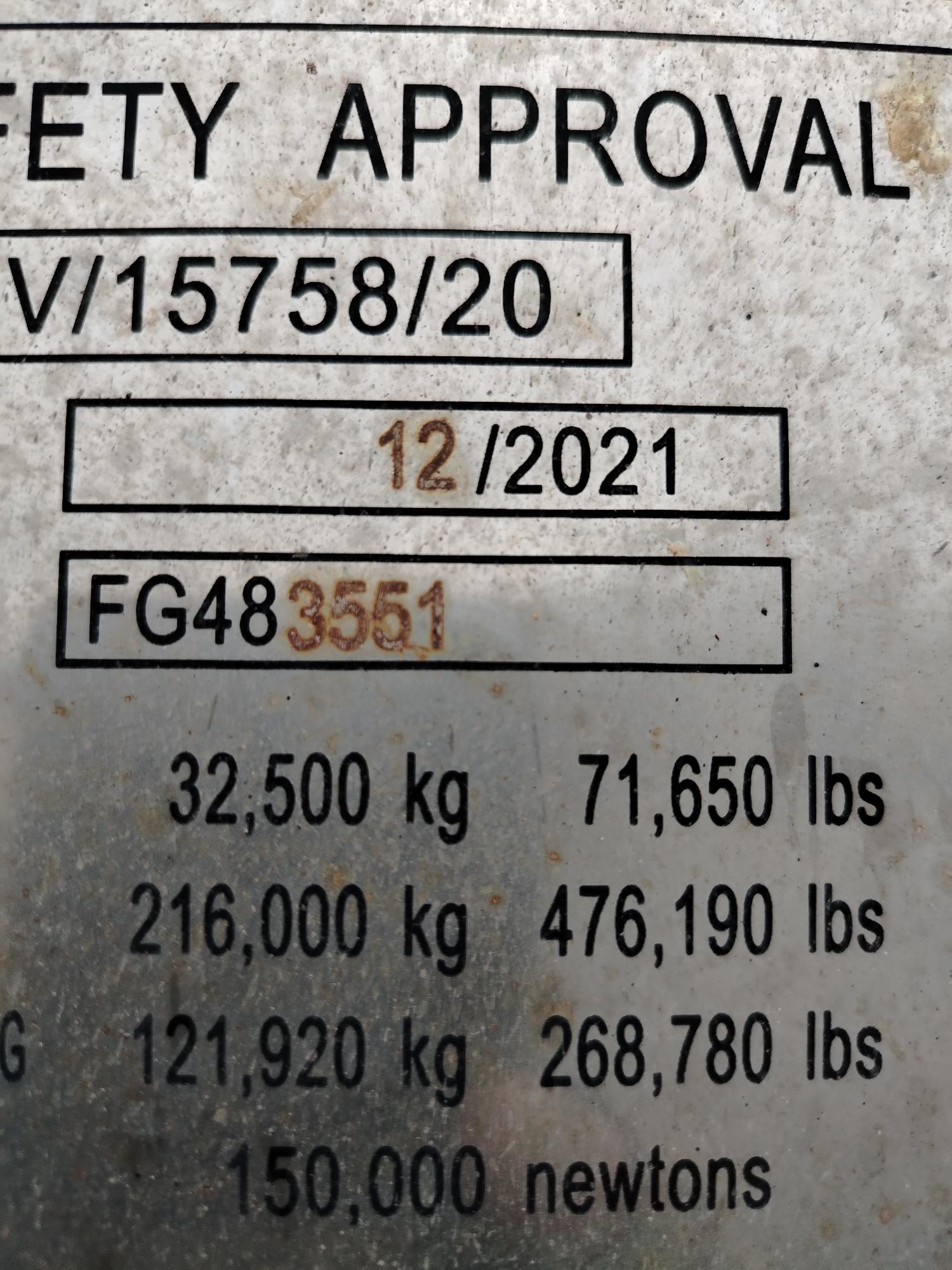 Морской контейнер TLLU8032166