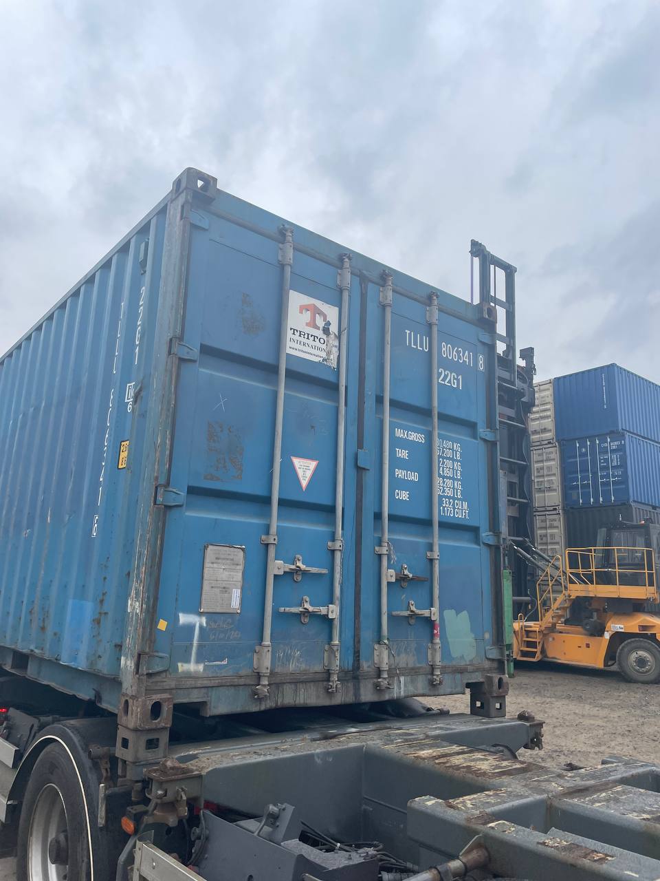 Морской контейнер TLLU8063418