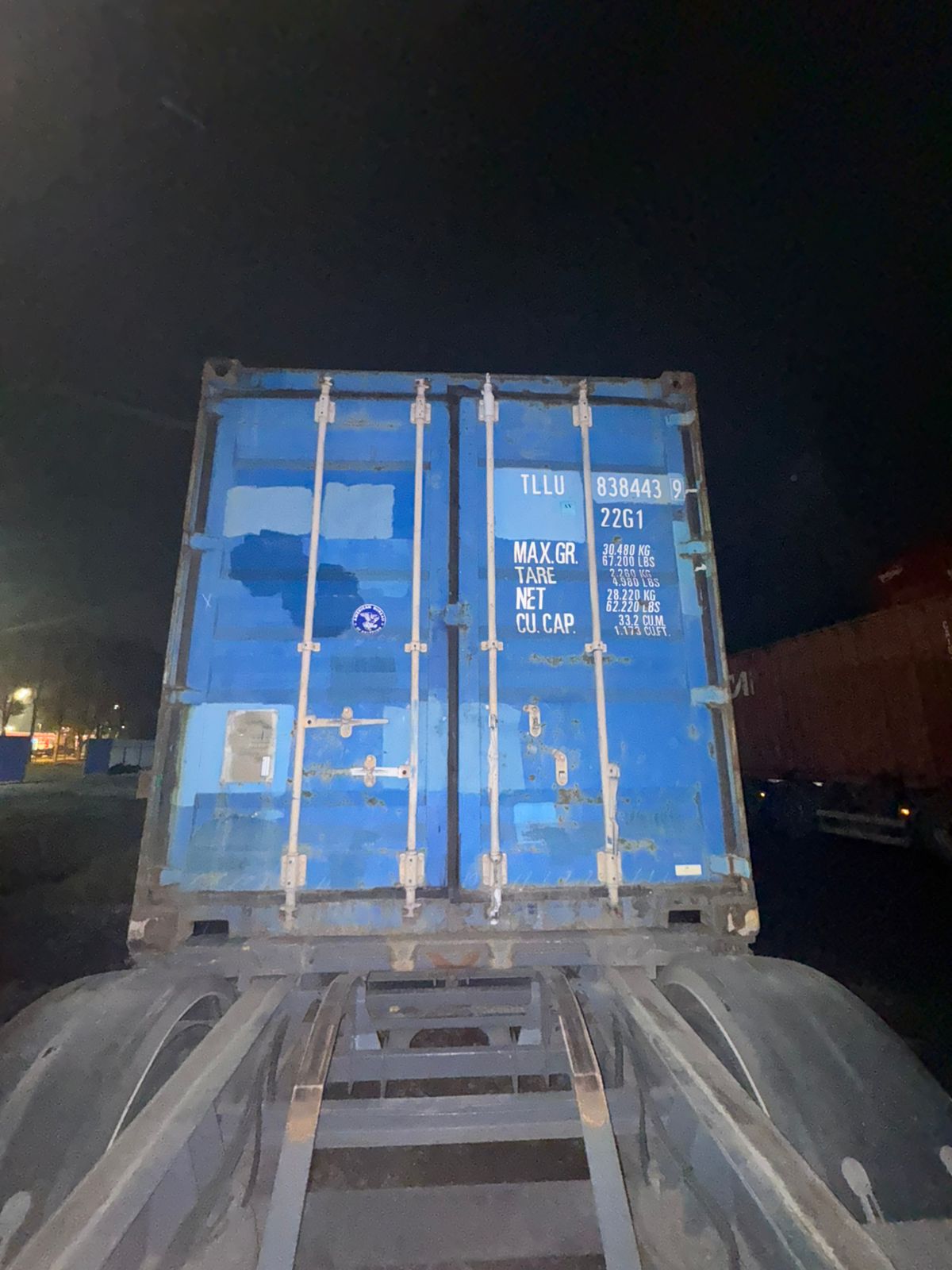 Морской контейнер TLLU8384439