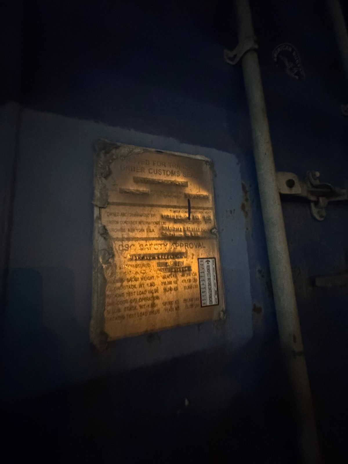 Морской контейнер TLLU8384439