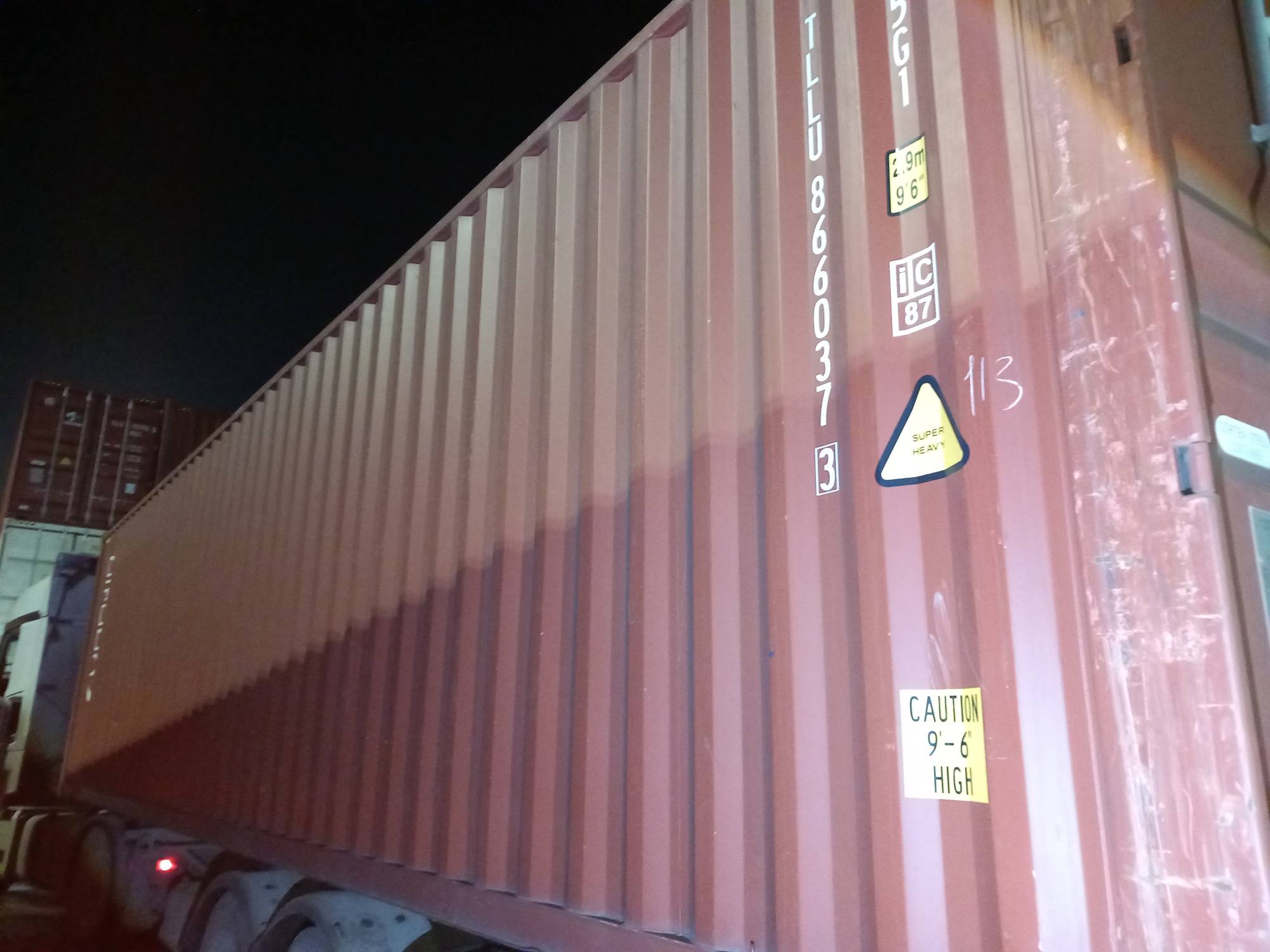 Морской контейнер TLLU8660373